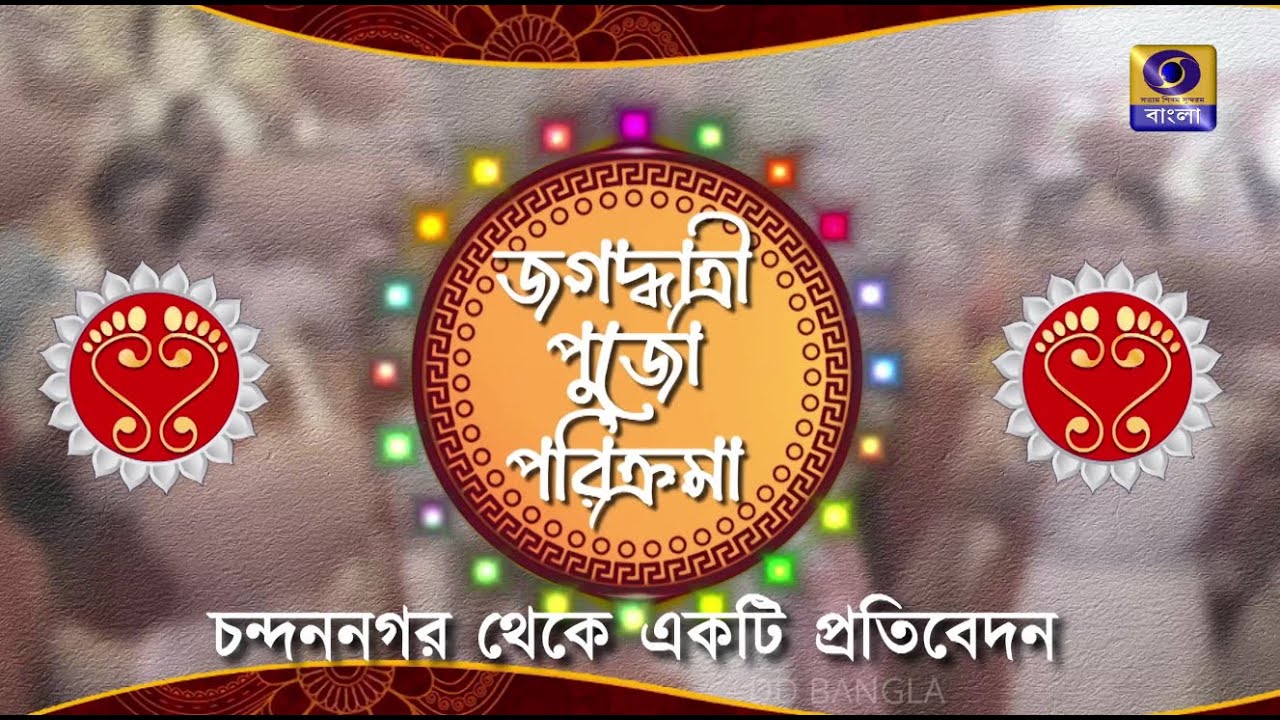 JAGADHATRI PUJA CHANDANNAGAR  | চন্দননগরের জগদ্ধাত্রী পুজো পরিক্রমা | #ddbangla @DDBanglaTV