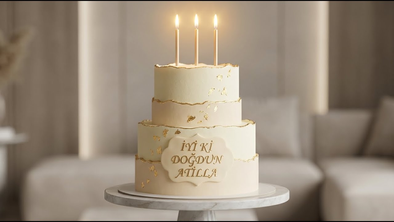 İyi Ki Doğdun Atilla 🎂 | İsme Özel Doğum Günü Şarkısı
