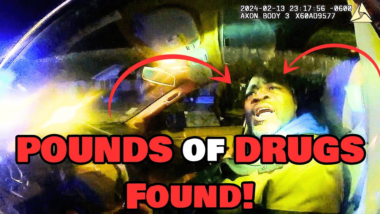 Chicago Drug Dealer Busted with POUNDS of Narcotics | Police Bodycam Footage