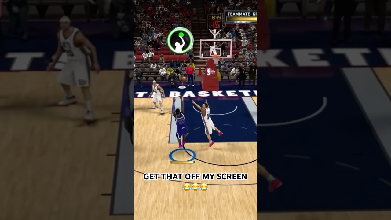 WHY THE SHOT METER LOOK LIKE THAT??😂😂😂 