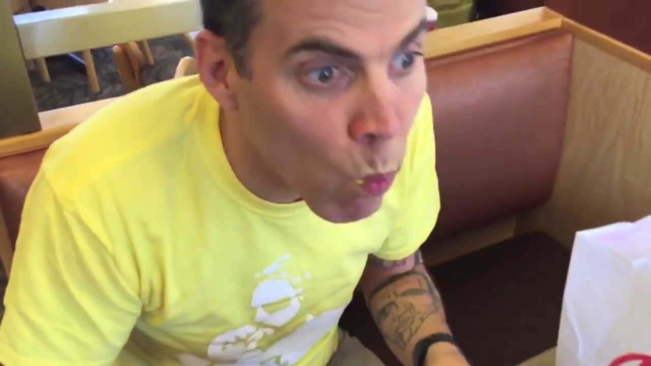 Steve-O being Vegan | Wendy's burger #3