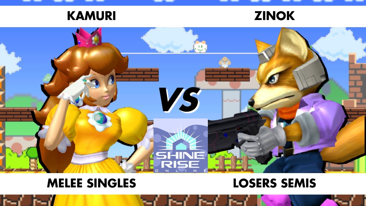 Shinerise Online 14 - LOSERS SEMIS - Kamuri (Peach) VS. zinok (Fox)