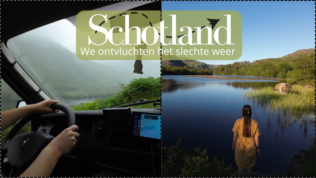 We VLUCHTEN! Klaar Met Het SLECHTE WEER. Schotland #20