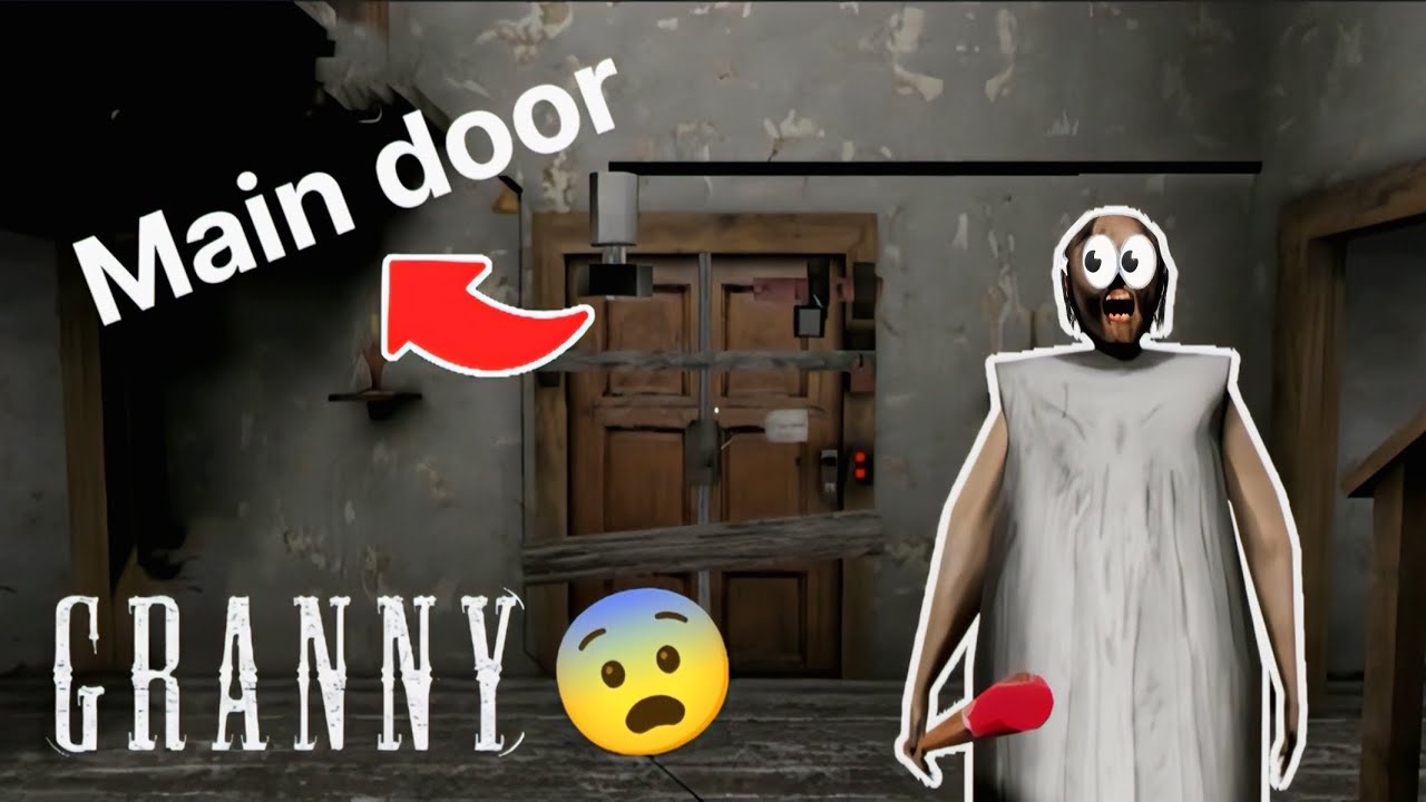 Doing main door escape from granny's house .. 😂| #games #gaming #gameplay 