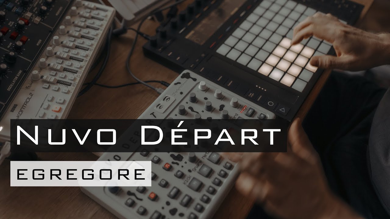 Nuvo D&eacute;part &ndash; Egregore | Industrial Techno &middot; EBM &middot; Live Performance