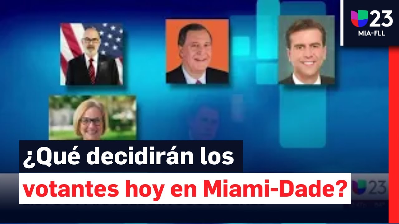 Elecciones en Miami-Dade: &iquest;qu&eacute; est&aacute; en juego y c&oacute;mo estuvo la participaci&oacute;n del voto anticipado?