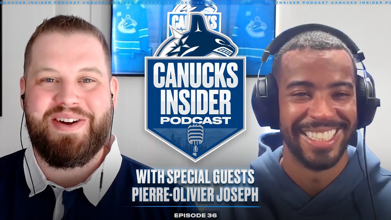 Джозеф о своей карьере, моде и семье | Подкаст Canucks Insider, выпуск 36