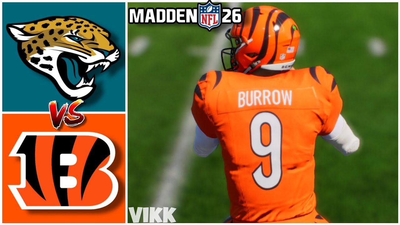 Jaguars vs Bengals Week 2 (Madden 26 Simulation)