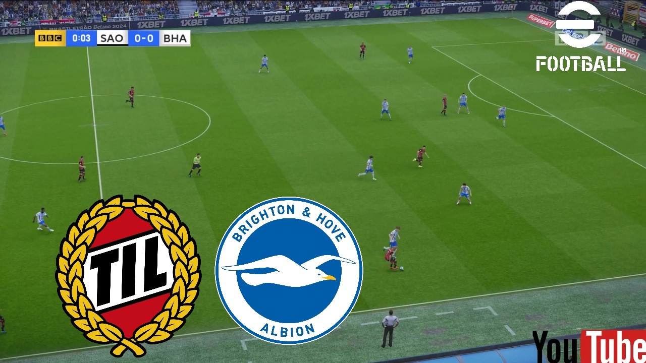 🔴Live : Troms&oslash; vs Brighton I Video Game Simulation I eFootball Full Match Live Stream I