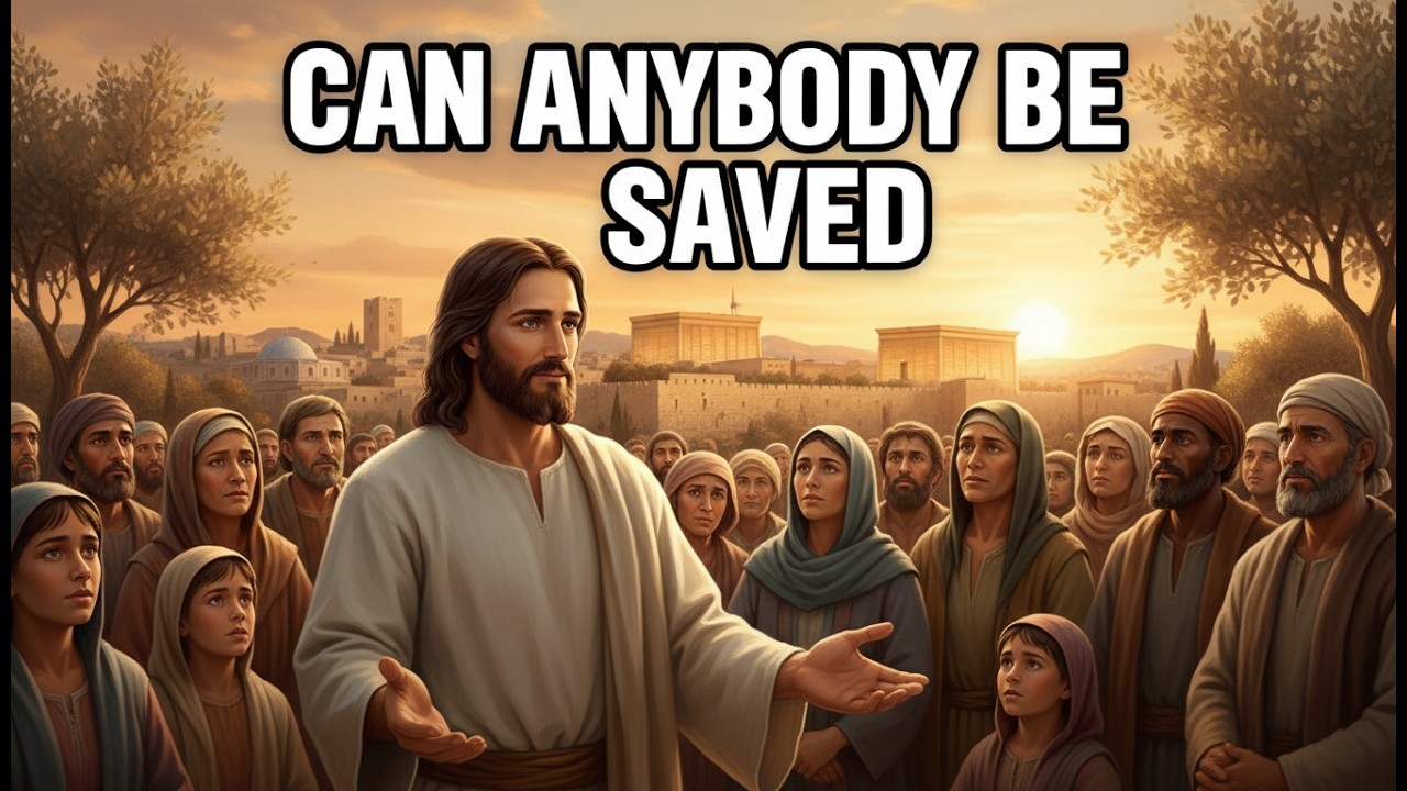 CAN ANYBODY BE SAVED?