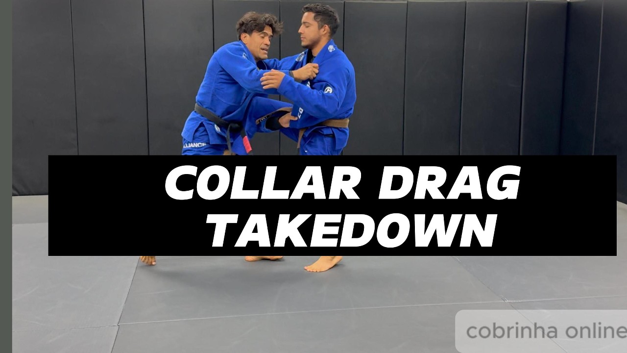 Перевод через захват за отворот (Collar Drag) | Cobrinha Online