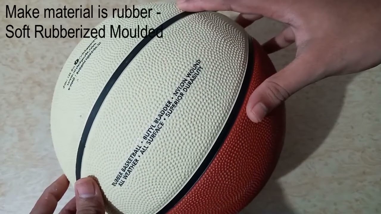 Nivia TOP GRIP 2 0 Rubber Basketball Unboxing & first impression