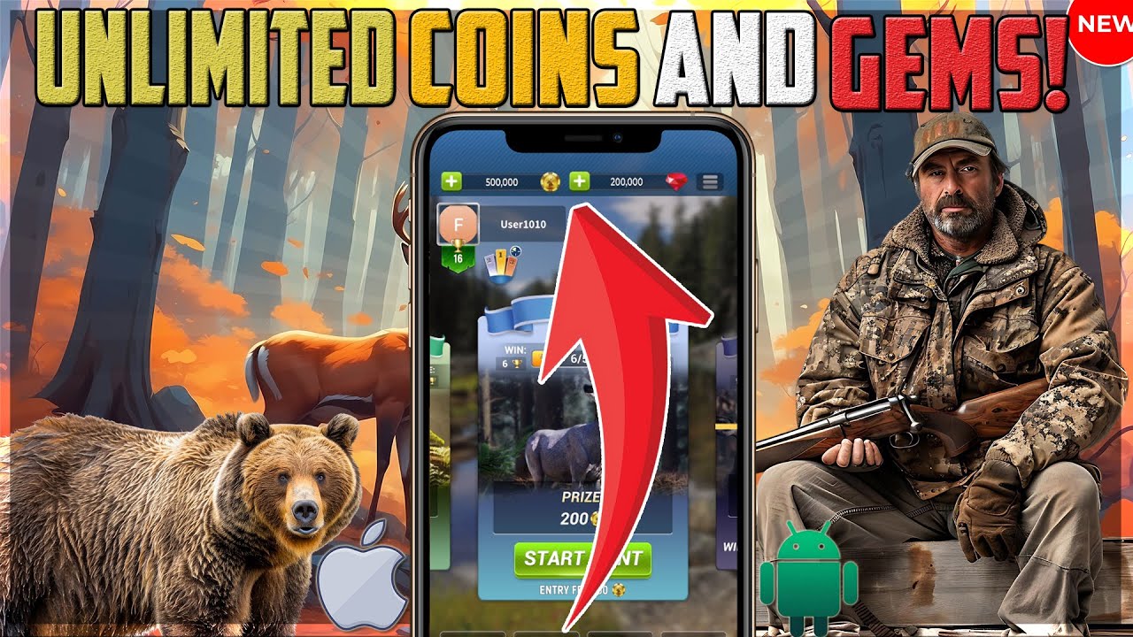 Hunting Sniper Hack/Mod Apk - How to Get Free Gems and Coins in Hunting Sniper (iOS, Android) 2026