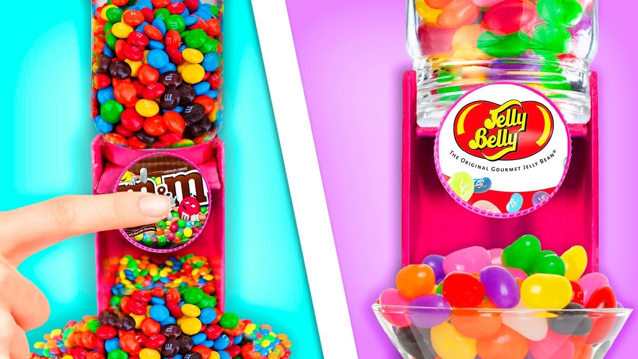 HAZ UNA MÁQUINA EXPENDEDORA DE DULCES ¡SI FUNCIONA! ❤️- Tutoriales Belen