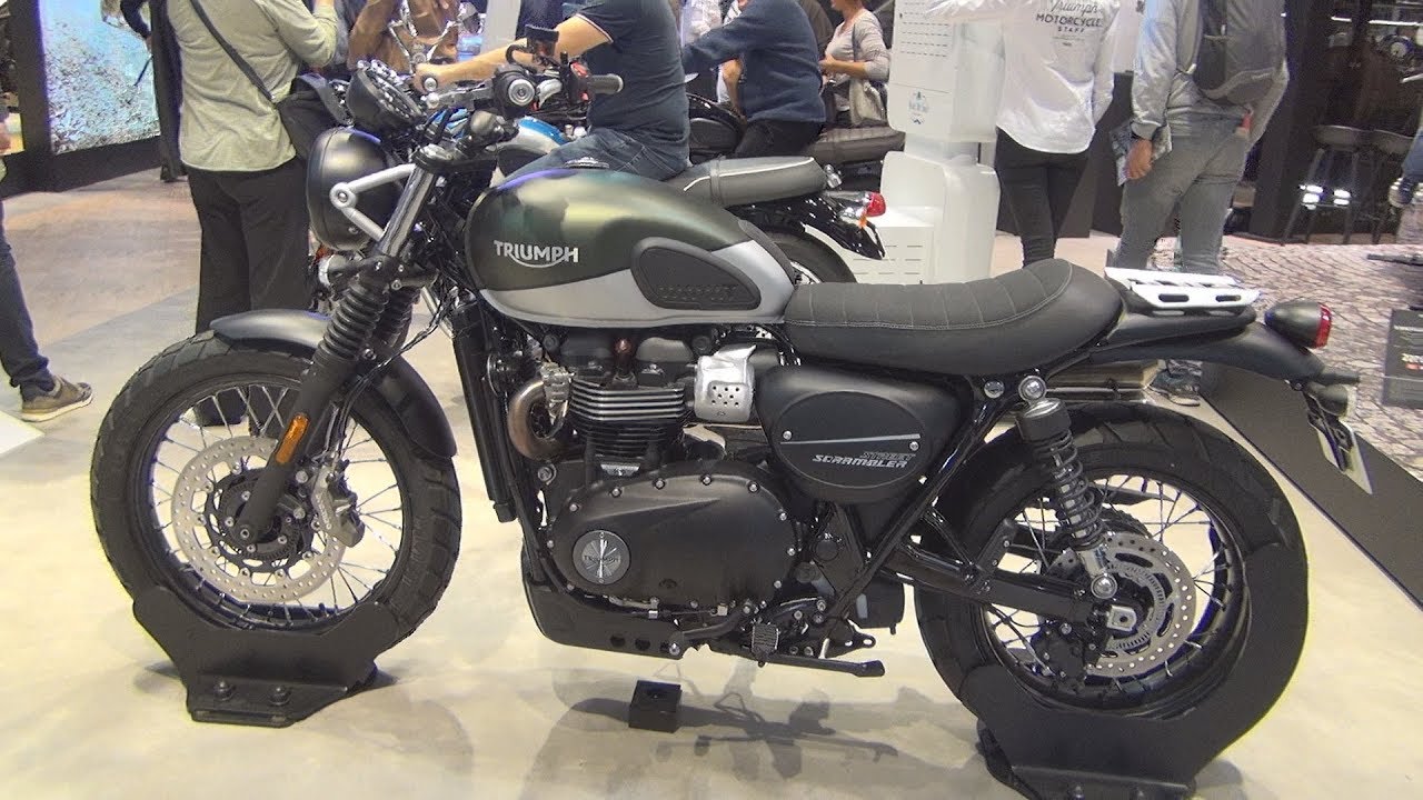 Triumph Street Scrambler (2019) Exterior and Interior