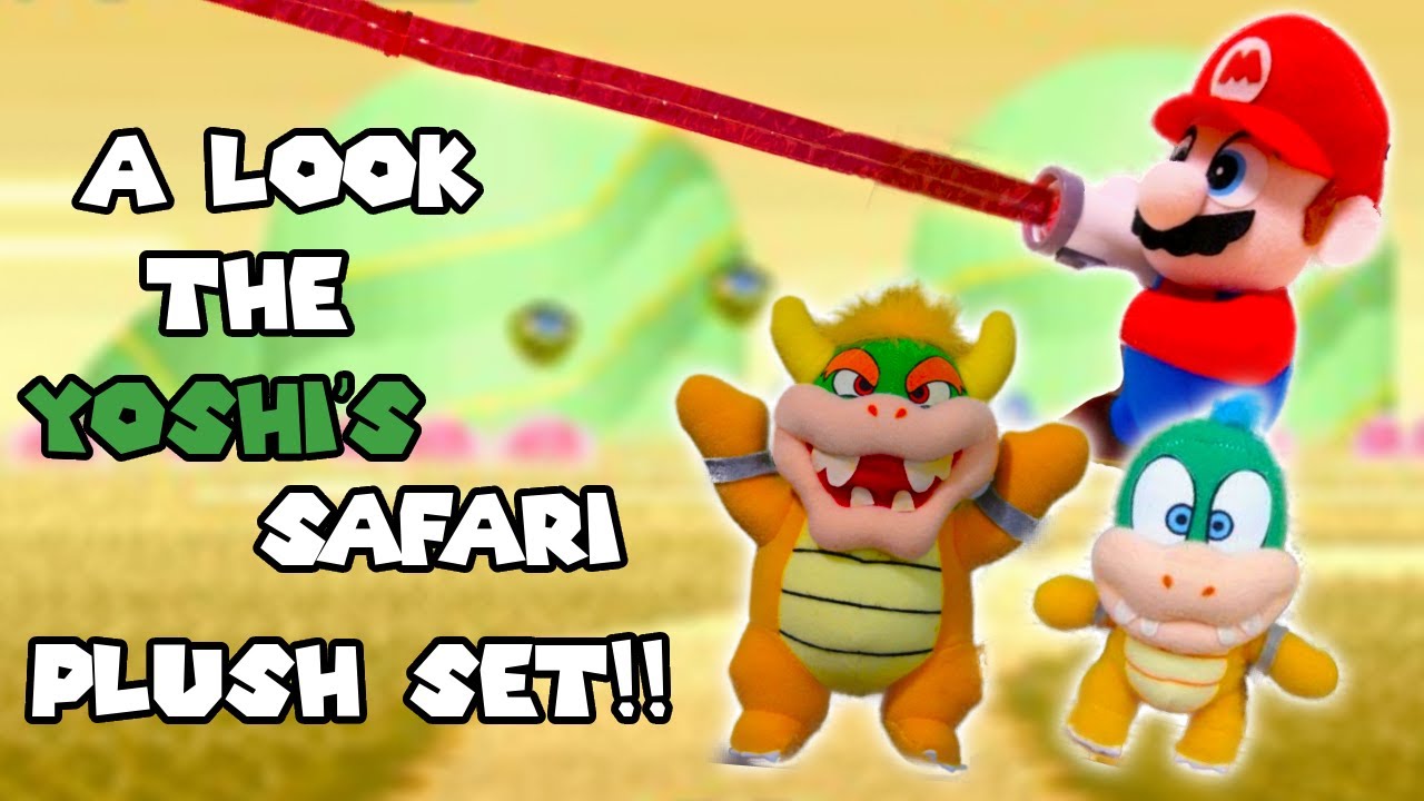 A Look at The Takara Yoshi's Safari Plush Set!!