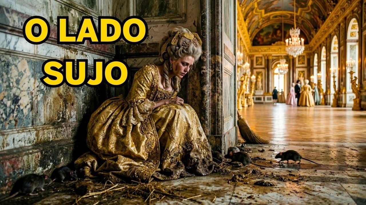 Por que você não sobreviveria 24 horas no Palácio de Versalhes em 1700 Reconstrução IA