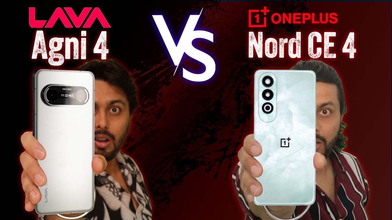 Lava Agni 4 vs OnePlus Nord CE 4 Which is Better? The ULTIMATE Showdown! The Truth Revealed⚡️📱