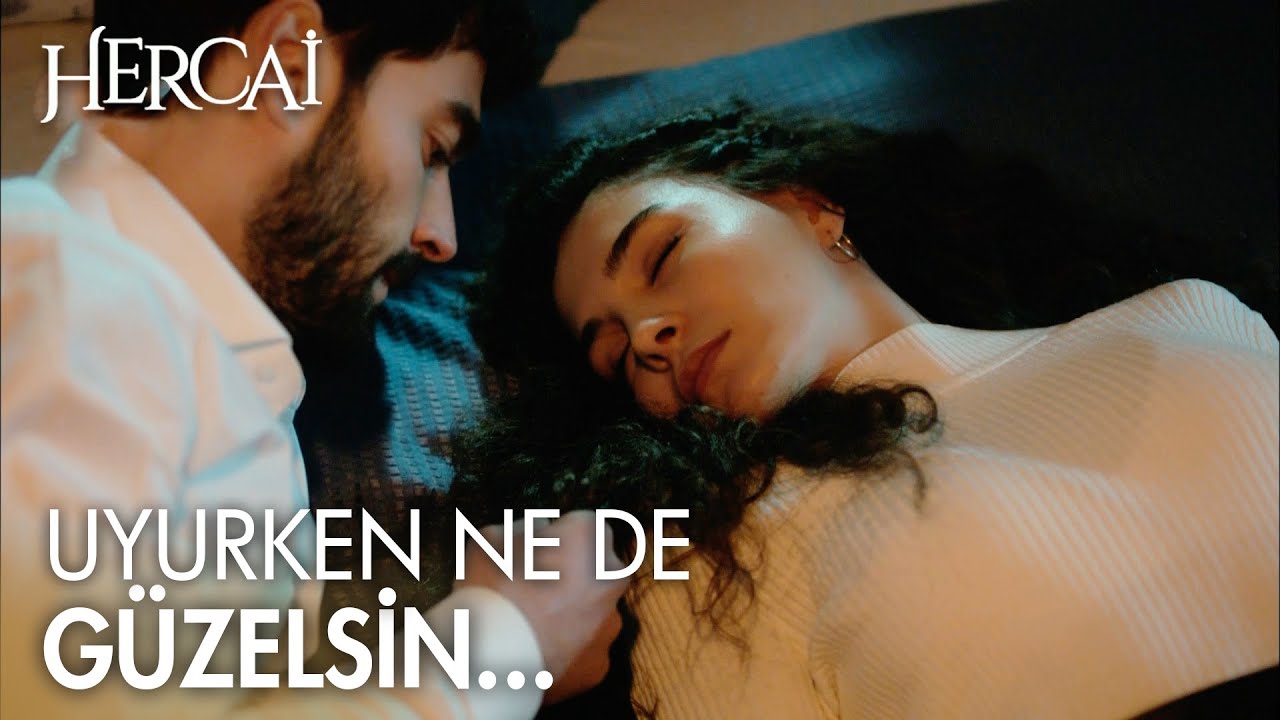Miran, Reyyan uyurken onu izliyor - Hercai 48. Bölüm