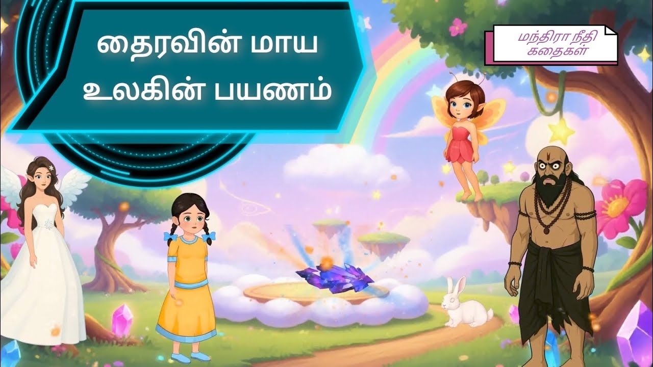  Tamil stroy - தைரவின் மாய உலகின் பயணம்...#Neethi kathaikal,#tamil stroy,# moralstroy #pomma padam