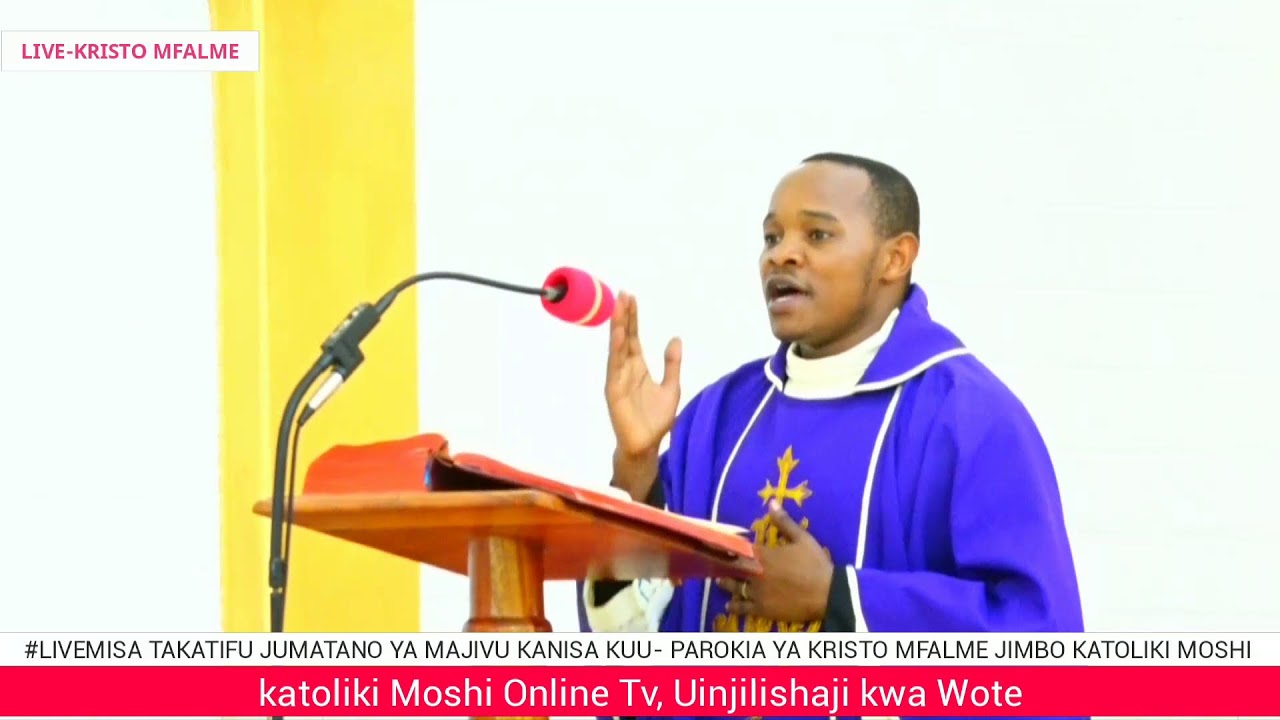 #LIVEMISA TAKATIFU JUMATANO YA MAJIVU KANISA KUU- PAROKIA YA KRISTO MFALME