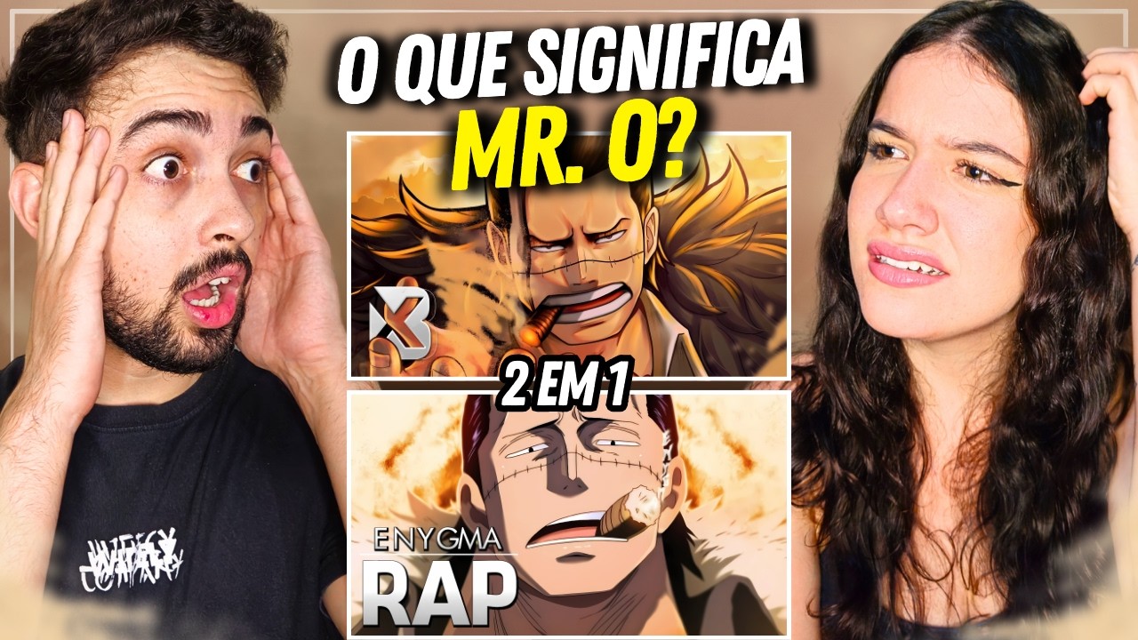 (F@DA DEMAIS) 2 em 1 Crocodile (One Piece) | Blxck + Enygma React