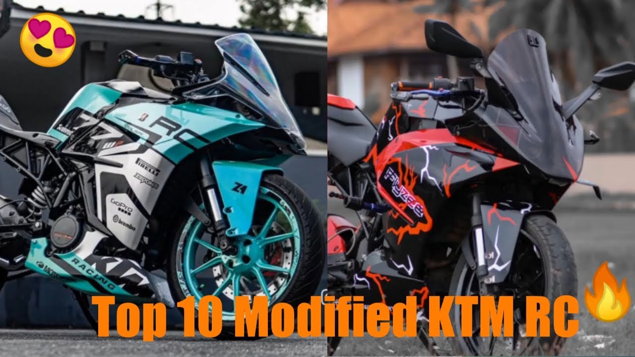Top 10 Modified KTM RC 390&200&125🔥