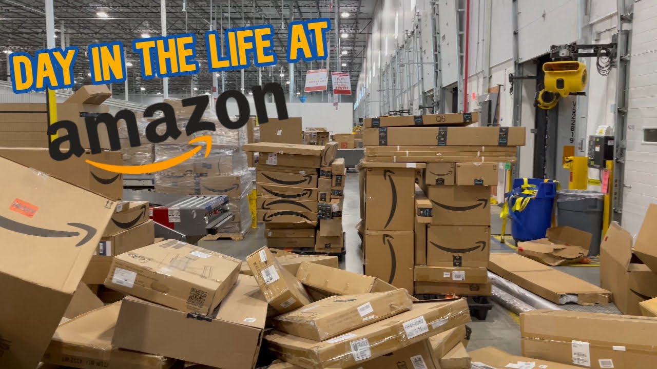 Каково это — работать на складе сортировочного центра Amazon (ВНУТРЕННИЕ ВИДЕО)