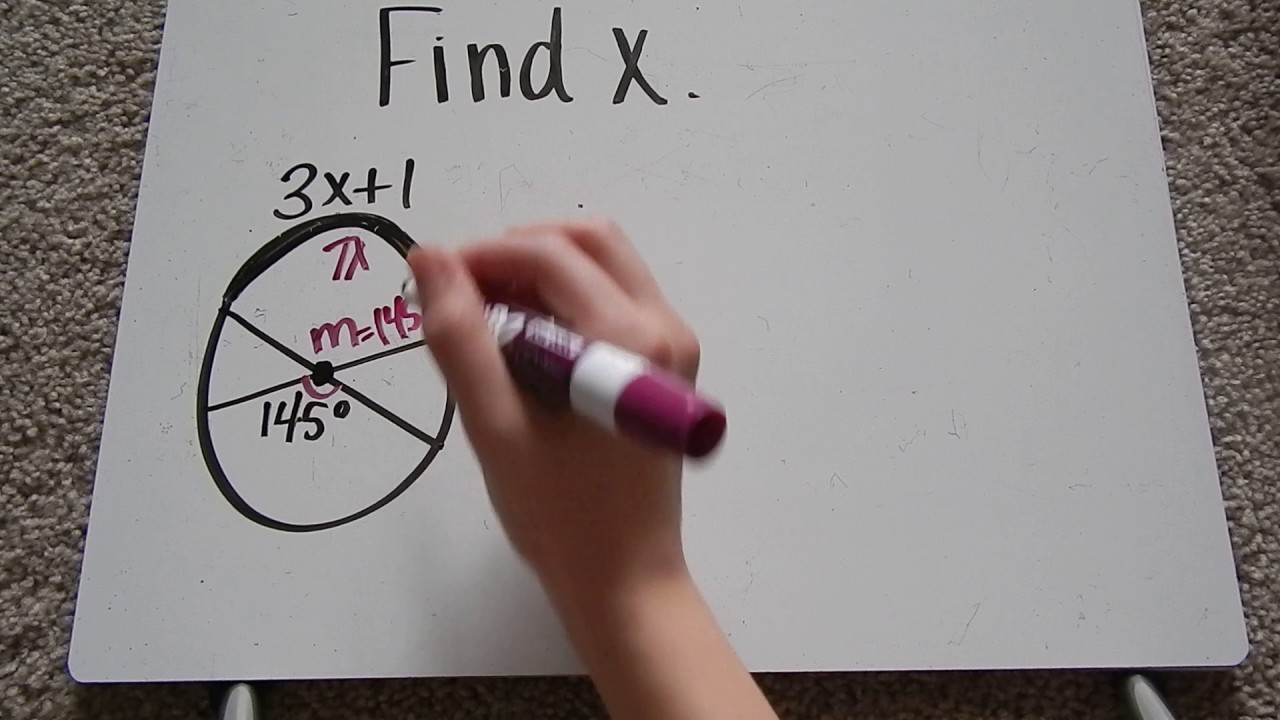 Central Angles Tutorial