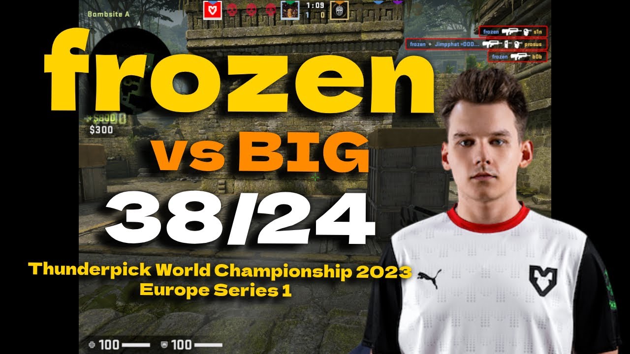 CSGO POV MOUZ frozen (38/24) vs BIG (ancient) @ Thunderpick World Championship 2023