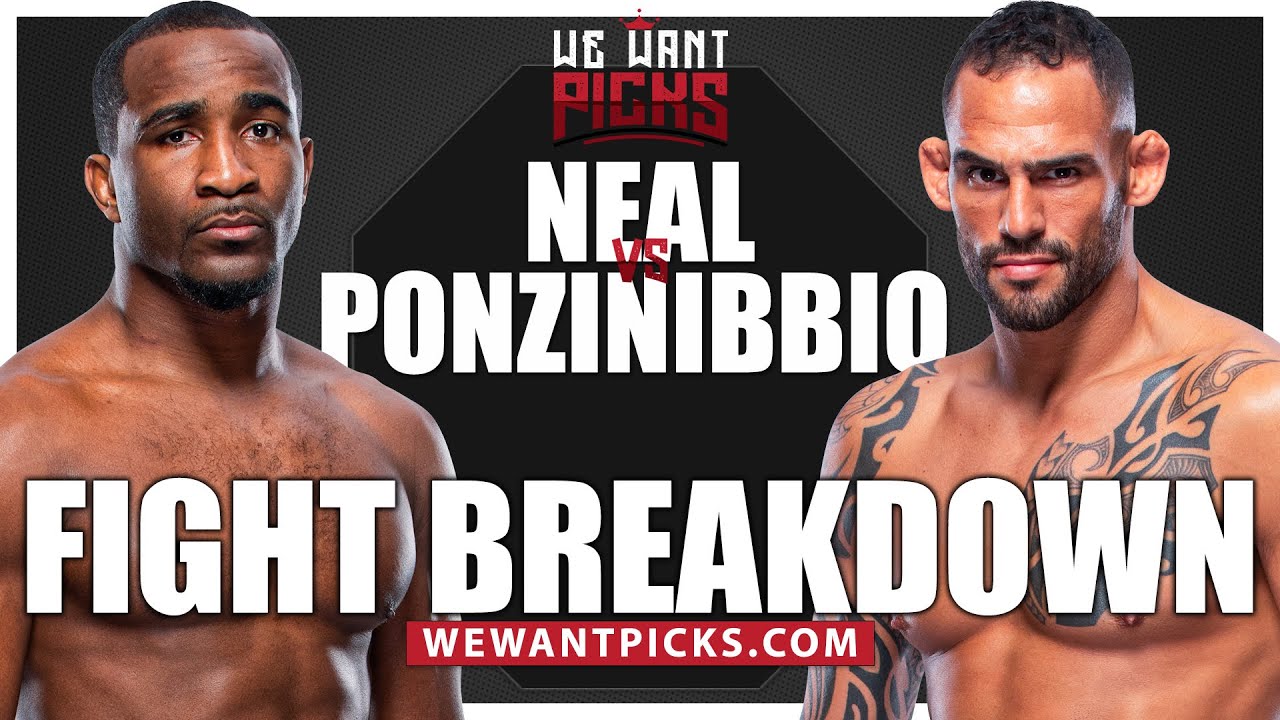 UFC 269: Geoff Neal vs. Santiago Ponzinibbio Prediction | Bets | DraftKings | Monkey Knife Fight