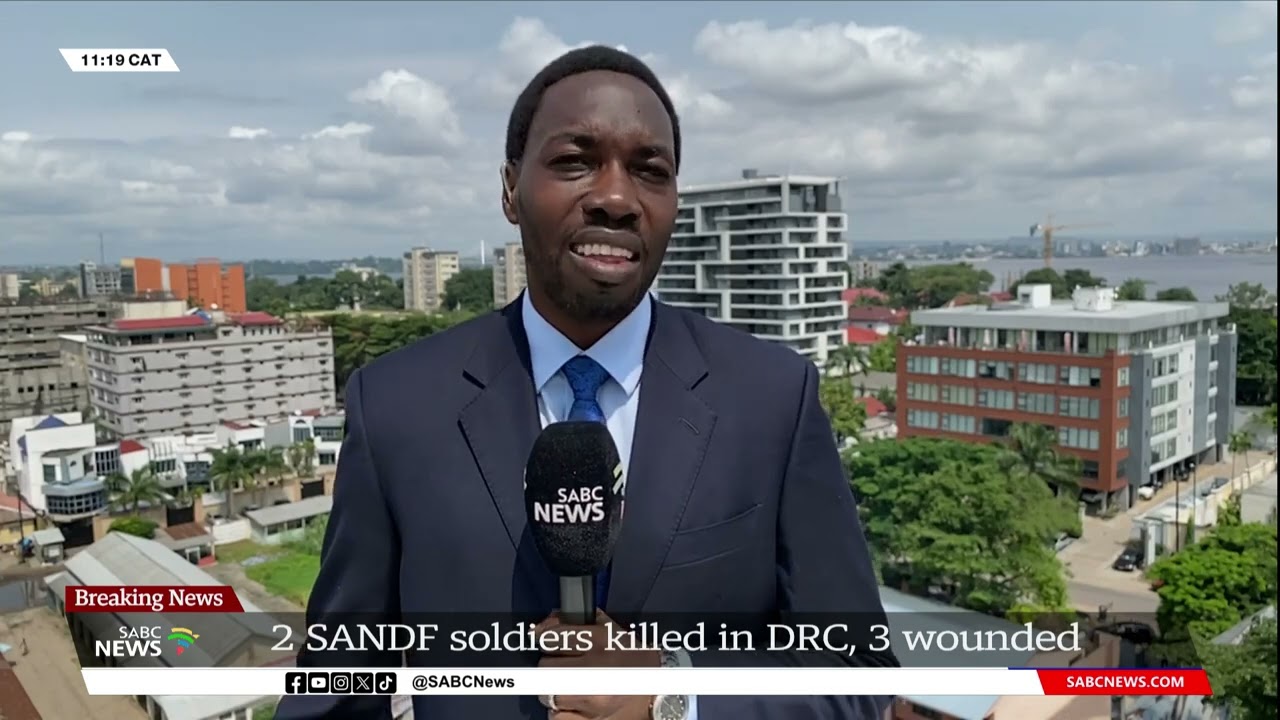 Two SANDF soldiers killed in DRC,  three wounded