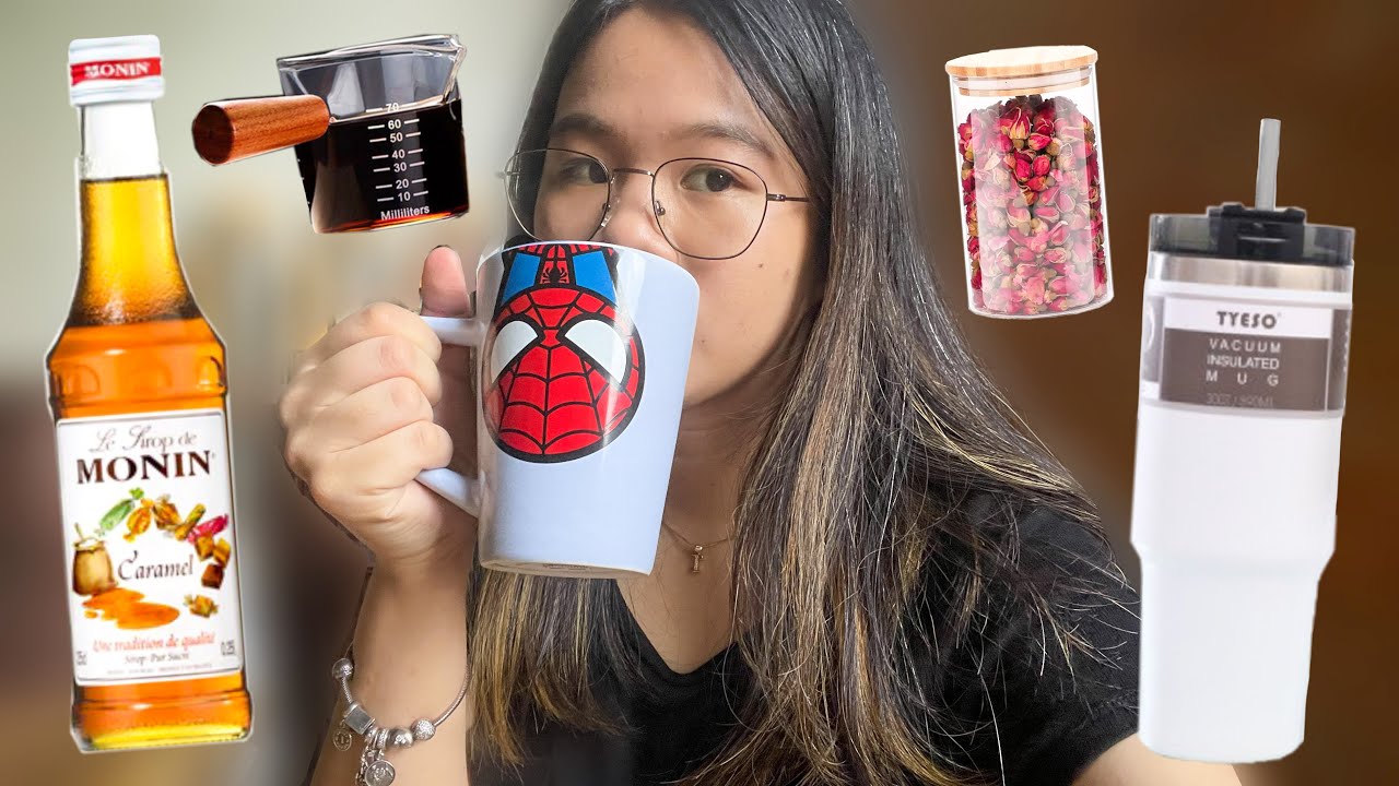 shopee 7.7 haul: COFFEE ESSENTIALS EDITION! ☕️🤎 | sabpozon