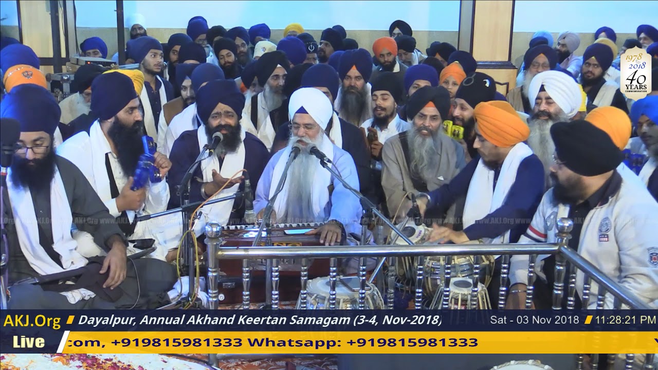 009 Dayalpur 3Nov2018 SatEve RSK Giani Gurdev Singh Jee Australia