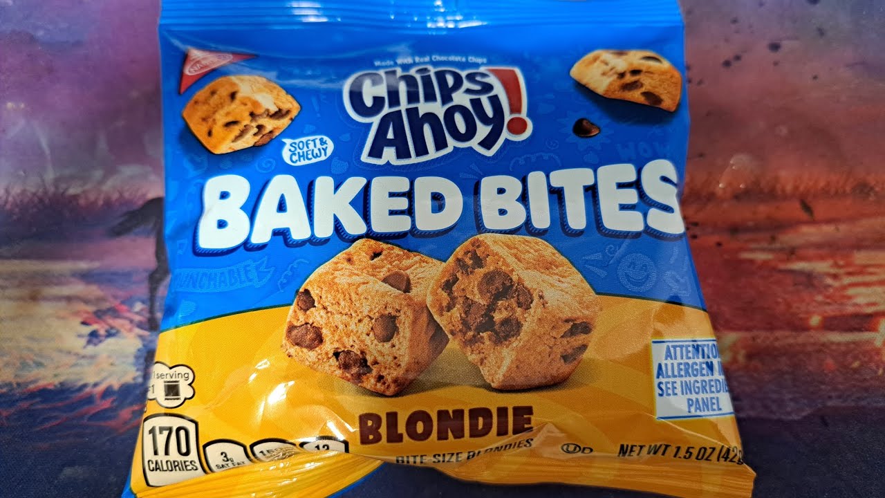 New Chips Ahoy Baked Bites Blondie Snack Review and Taste Test!