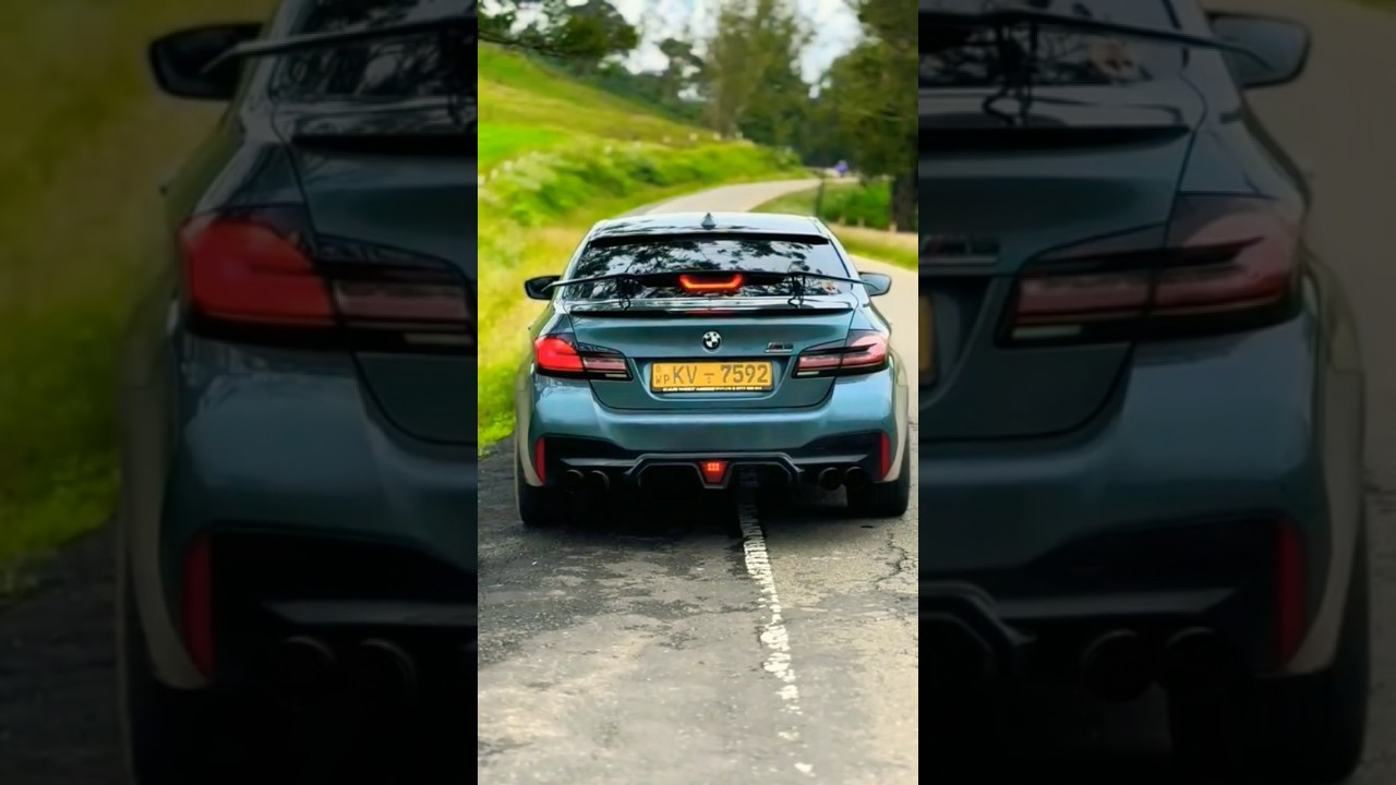 Spoiler එකහ් 😌💗 #spoiler #bmw #bmwf90 #luxurycars #modificition #automobile #srilankanmotorsports