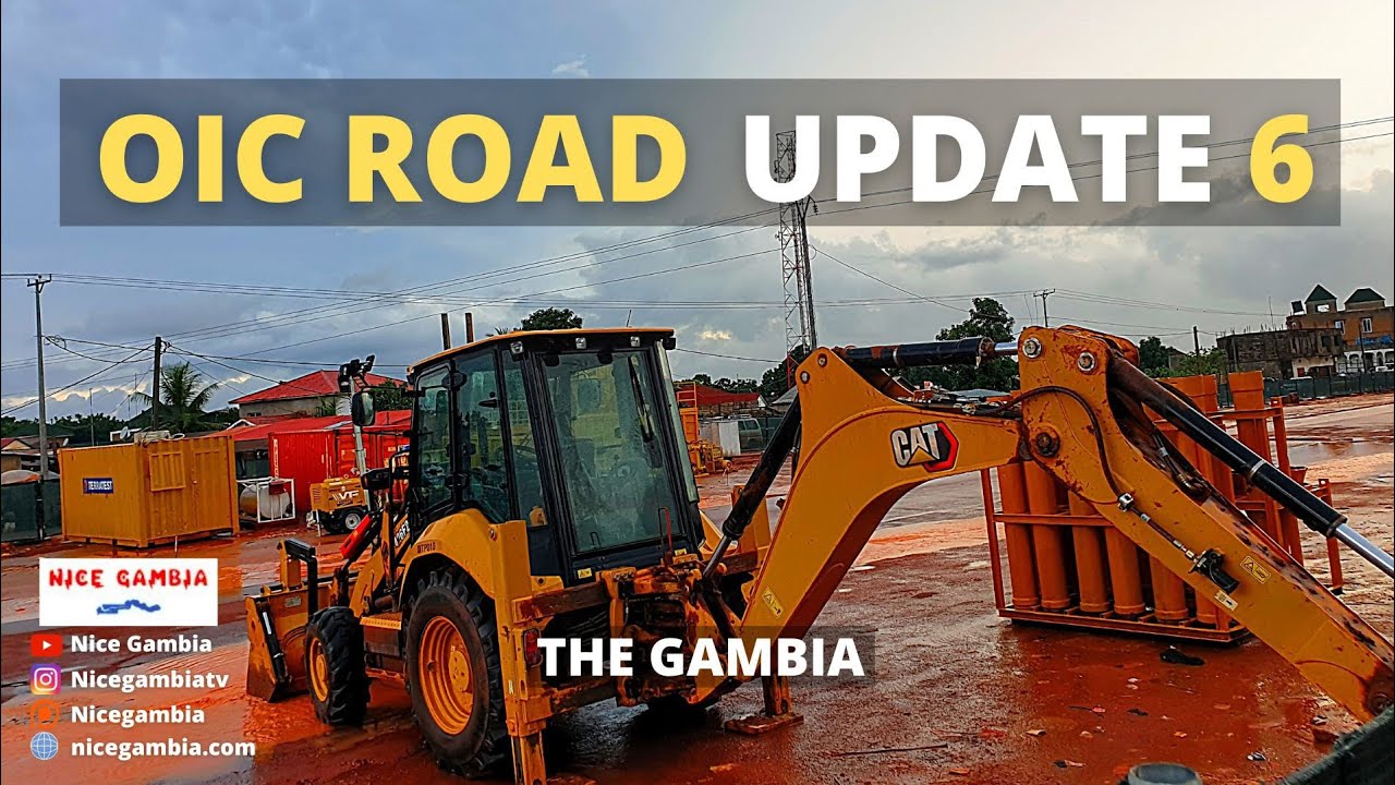 New Road Construction in The Gambia Update 6