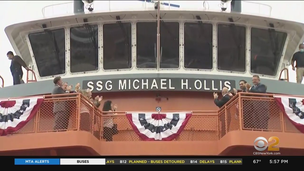 Commissioning Of Staff Sergeant Michael H. Ollis Ferry On Staten Island