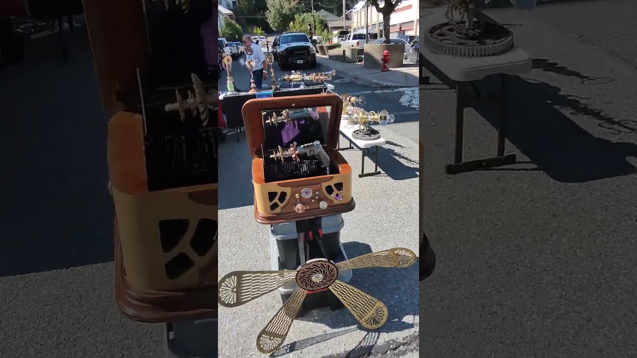 Sights And Sounds Of The Steampunk Festival 2025 Dunsmuir California