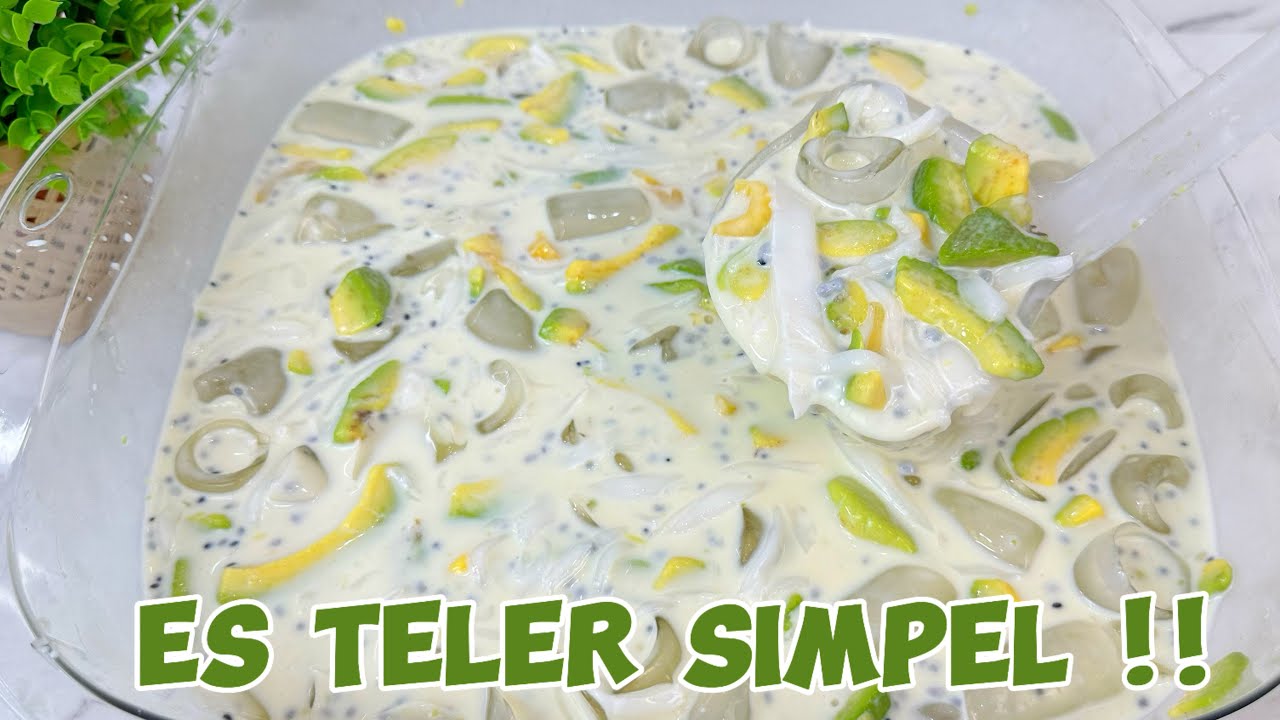 RESEP ES TELER SIMPEL !!! MENU TAKJIL BERBUKA PUASA