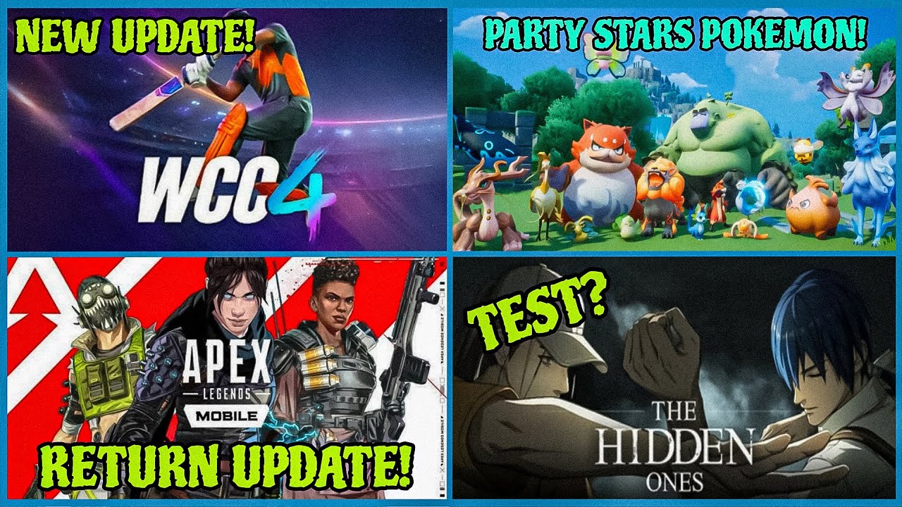 Apex Legends Mobile Comeback?, WCC4 Update, Tencent New Game, The Hidden Ones | Hindi |