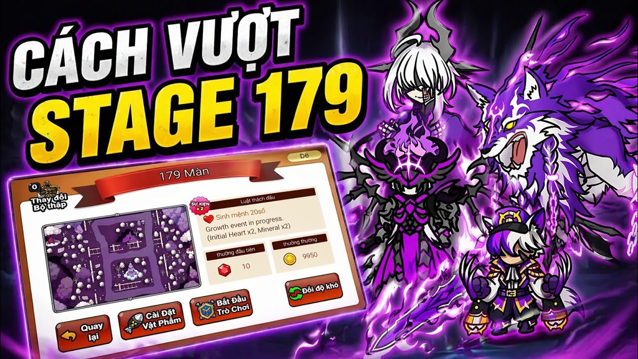 Vượt thành công stage 179 || Gold Tower Defence || GTD