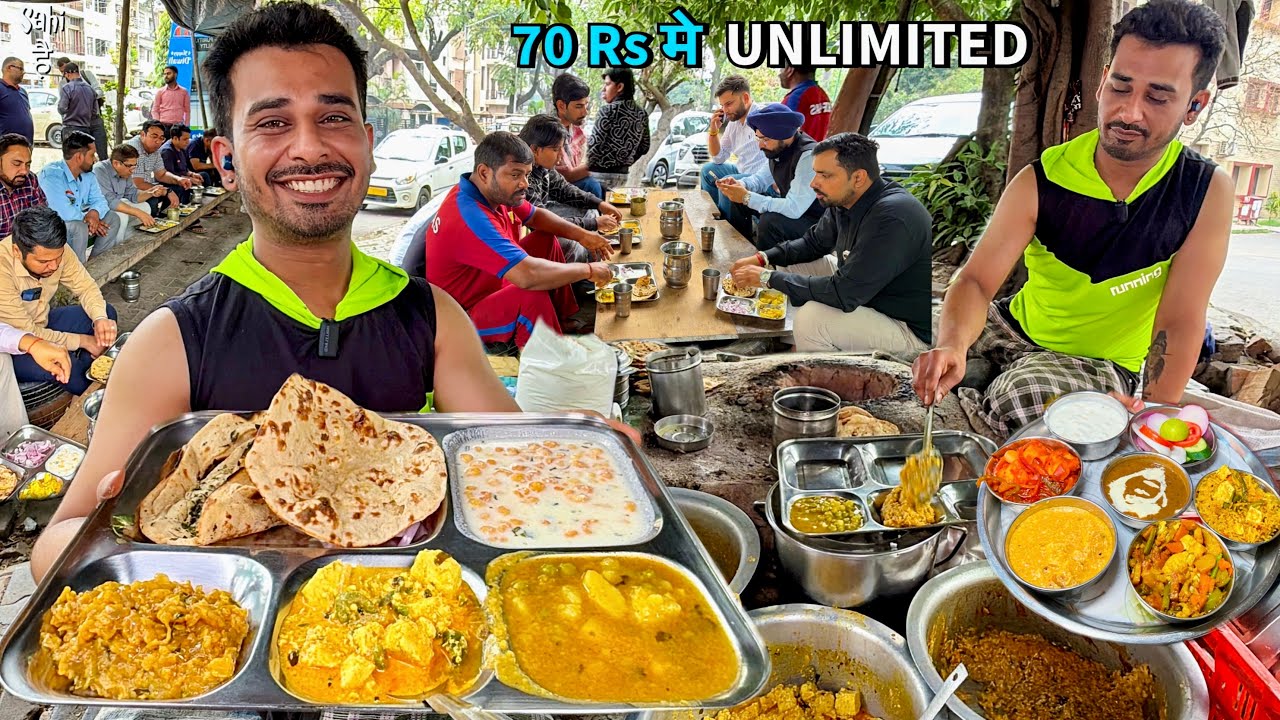 Only 2 घंटे की Loot 😍 Job Class ki Favorite 6 in 1 UNLIMITED Thali | Street Food India