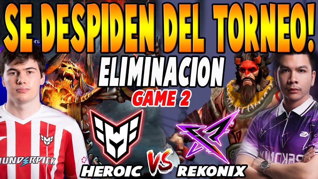 HEROIC vs REKONIX [GAME 2] BO3 - ELIMINACION 