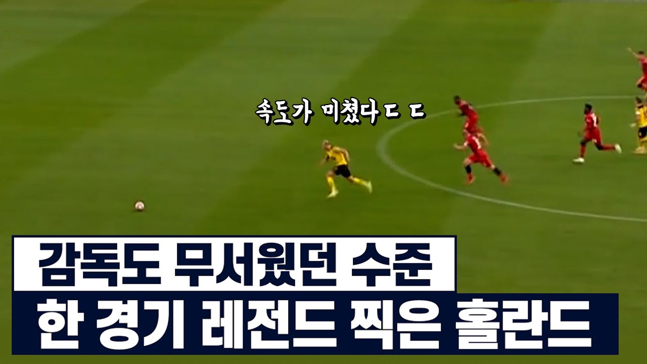 독일 레전드 털어버린 홀란드 미친 댓글 반응 모음ㅋㅋㅋ