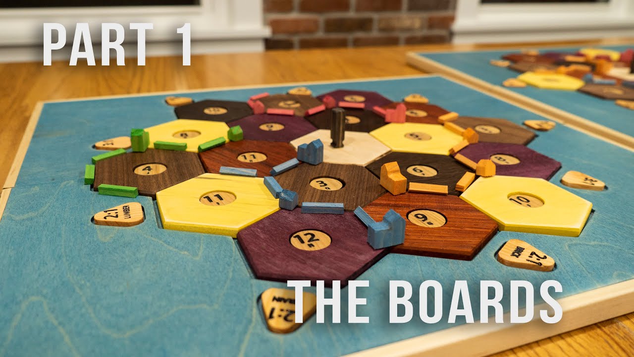 Making Custom Settlers of Catan Boards | Part 1: The Boards