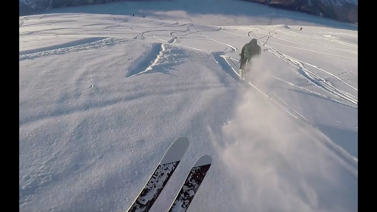 HE JUMPED THE JERRY // Alpe d'Huez ShredIt 2024 #BlackCrows #MirusCor