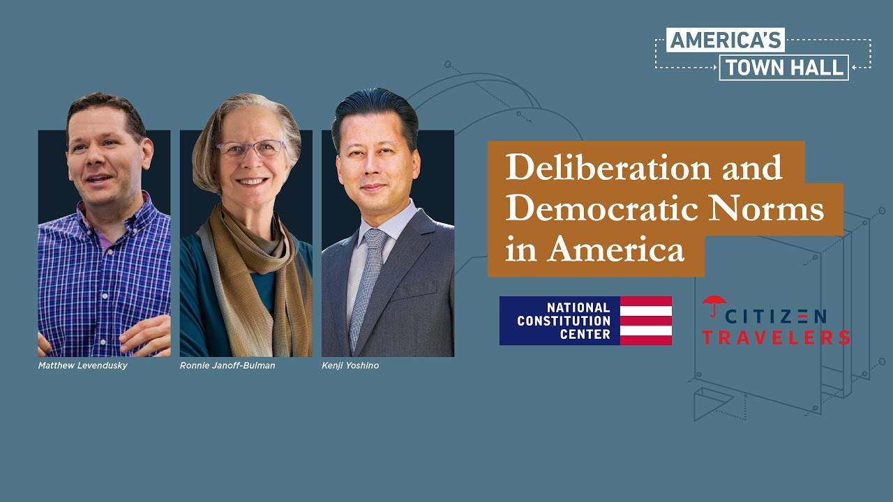 Deliberation and Democratic Norms in America