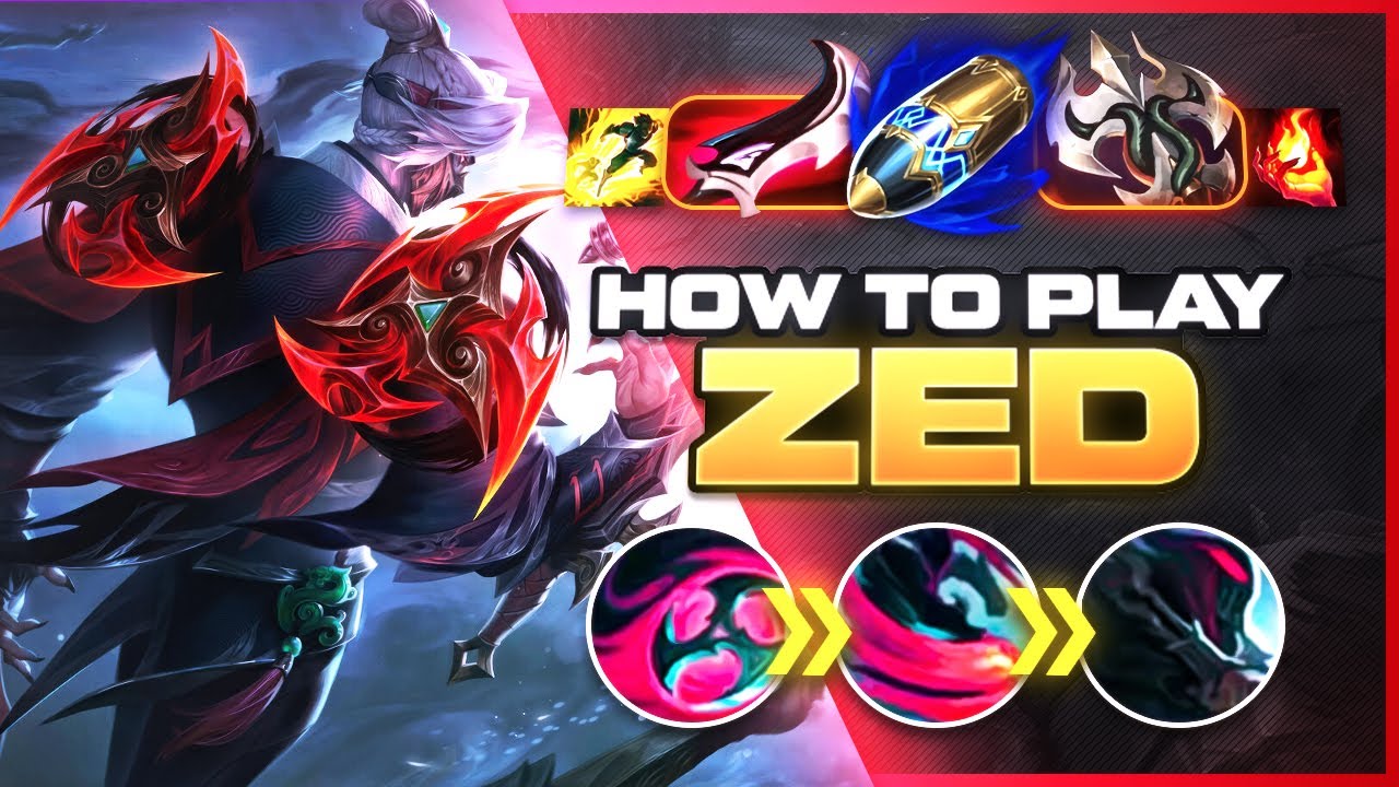 HOW TO PLAY ZED SEASON 13 | BEST Build & Runes | Season 13 Zed guide | League of Legends