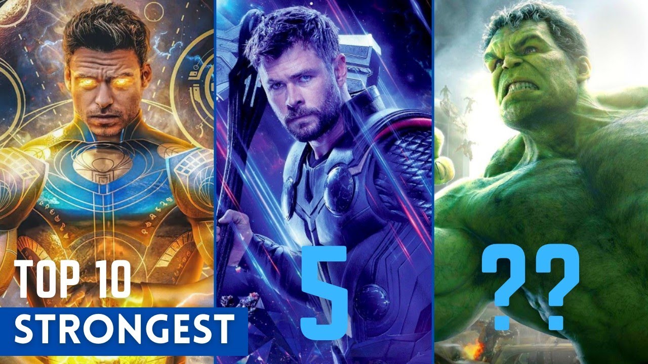 Top 10 Strongest Characters In Marvel Universe | Physically Strongest Superheroes
